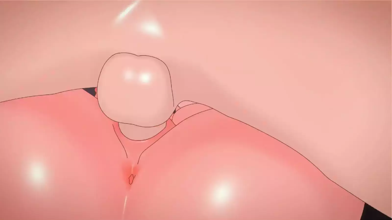 Funny artaffe characters leaving colorful cum inside trails in a funny animation